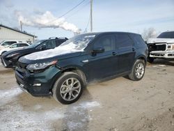 Salvage cars for sale at Pekin, IL auction: 2017 Land Rover Discovery Sport HSE