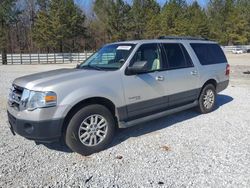 Salvage cars for sale at Gainesville, GA auction: 2007 Ford Expedition EL XLT