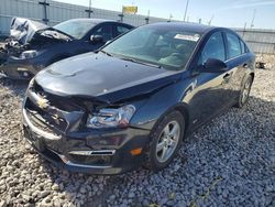 Salvage cars for sale at Cahokia Heights, IL auction: 2015 Chevrolet Cruze LT