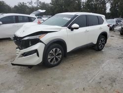 Salvage cars for sale at Ocala, FL auction: 2021 Nissan Rogue SV