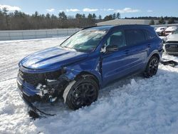 Salvage cars for sale at Windham, ME auction: 2023 KIA Sorento SX