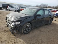 Salvage cars for sale at Davison, MI auction: 2024 Nissan Sentra SV