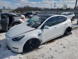 Salvage cars for sale at Hillsborough, NJ auction: 2021 Tesla Model Y