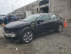 Salvage cars for sale from Copart Fredericksburg, VA: 2018 Honda Civic LX