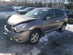 Salvage cars for sale at North Billerica, MA auction: 2013 Nissan Rogue S