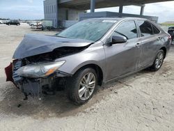 Salvage cars for sale at West Palm Beach, FL auction: 2017 Toyota Camry LE