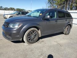 Salvage cars for sale at Dunn, NC auction: 2018 Dodge Journey SE