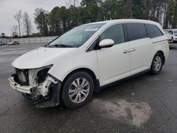 Honda Odyssey exl salvage cars for sale: 2015 Honda Odyssey EXL