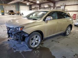 Salvage cars for sale at Eldridge, IA auction: 2010 Lexus RX 450H