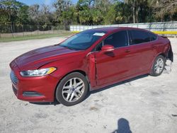 Salvage cars for sale at Fort Pierce, FL auction: 2016 Ford Fusion SE