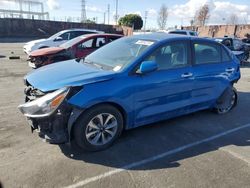 Salvage cars for sale at Wilmington, CA auction: 2021 KIA Rio LX