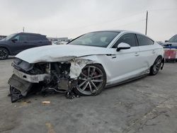 Salvage cars for sale at Grand Prairie, TX auction: 2018 Audi S5 Premium Plus