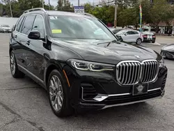 Salvage cars for sale from Copart North Billerica, MA: 2021 BMW X7 XDRIVE40I