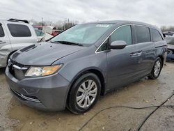 Salvage cars for sale at Louisville, KY auction: 2016 Honda Odyssey EXL