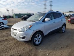 Salvage cars for sale at Elgin, IL auction: 2012 Hyundai Tucson GLS