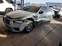 Carros salvage sin ofertas aún a la venta en subasta: 2018 Infiniti Q50 Luxe