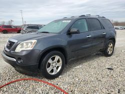 Salvage cars for sale at Wayland, MI auction: 2011 GMC Acadia SLE