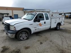 Ford salvage cars for sale: 2007 Ford F350 SRW Super Duty