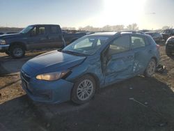 Salvage cars for sale at Kansas City, KS auction: 2017 Subaru Impreza Premium Plus