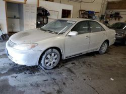 Salvage cars for sale at auction: 2002 Toyota Camry LE