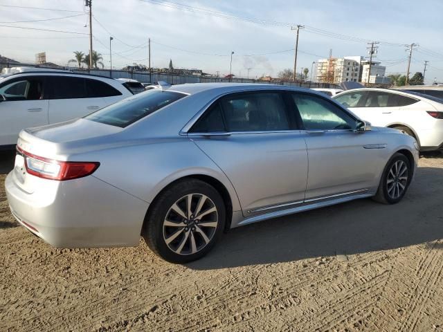 2018 Lincoln Continental