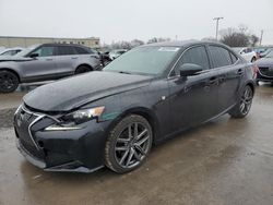 Salvage cars for sale at Wilmer, TX auction: 2015 Lexus IS 250