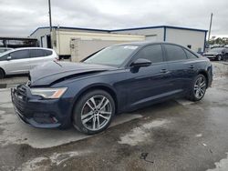 Salvage cars for sale at Orlando, FL auction: 2021 Audi A6 Premium Plus