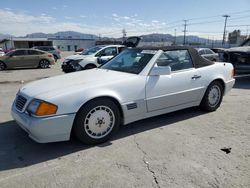 Salvage cars for sale at Sun Valley, CA auction: 1991 Mercedes-Benz 500 SL