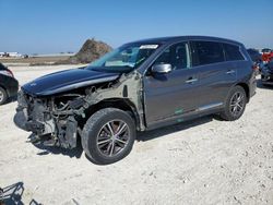 Infiniti salvage cars for sale: 2017 Infiniti QX60