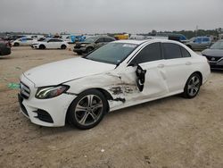 Salvage cars for sale at Houston, TX auction: 2019 Mercedes-Benz E 300