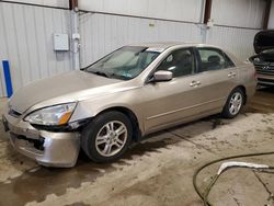 Salvage cars for sale from Copart Pennsburg, PA: 2006 Honda Accord EX