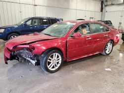 Salvage cars for sale at Franklin, WI auction: 2013 Chevrolet Impala LTZ