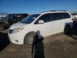 Salvage cars for sale at Earlington, KY auction: 2011 Toyota Sienna XLE