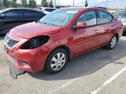 Nissan salvage cars for sale: 2014 Nissan Versa S