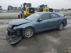 Salvage cars for sale at Dunn, NC auction: 2012 Ford Fusion SEL