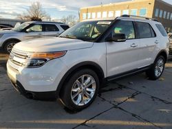 Salvage cars for sale at Littleton, CO auction: 2015 Ford Explorer XLT