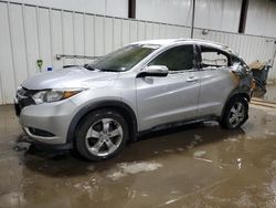 Salvage cars for sale at West Mifflin, PA auction: 2016 Honda HR-V EXL