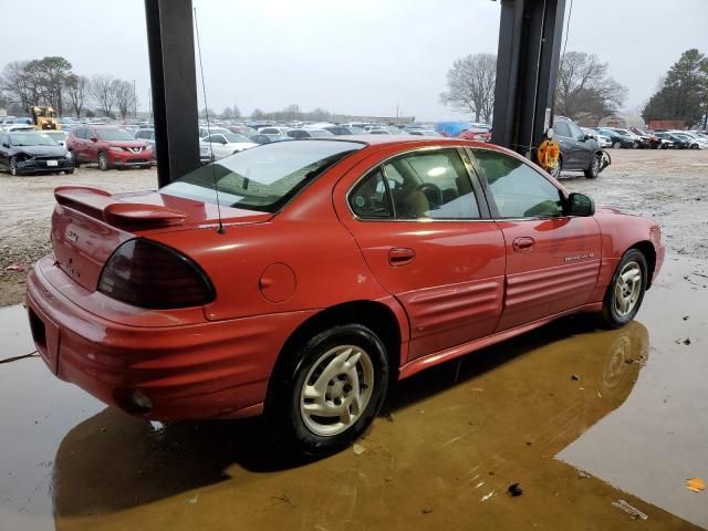 2001 Pontiac Grand AM SE1