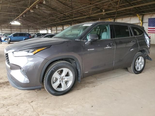 2021 Toyota Highlander Hybrid LE