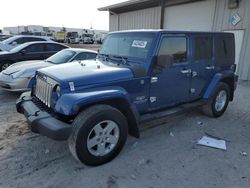 Salvage cars for sale at Apopka, FL auction: 2010 Jeep Wrangler Unlimited Sahara