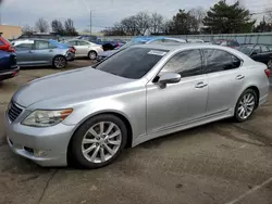 Salvage cars for sale at Moraine, OH auction: 2010 Lexus LS 460