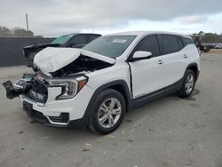 Salvage cars for sale at Orlando, FL auction: 2022 GMC Terrain SLE