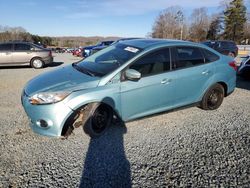 Salvage cars for sale at Concord, NC auction: 2012 Ford Focus SE