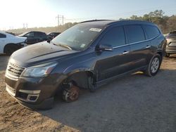 Salvage cars for sale at Greenwell Springs, LA auction: 2014 Chevrolet Traverse LT