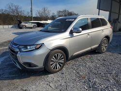 Salvage cars for sale at Cartersville, GA auction: 2020 Mitsubishi Outlander SE