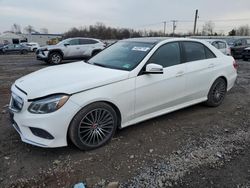 Salvage cars for sale at Hillsborough, NJ auction: 2015 Mercedes-Benz E 350 4matic