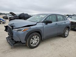 Salvage cars for sale at Houston, TX auction: 2022 Toyota Corolla Cross L