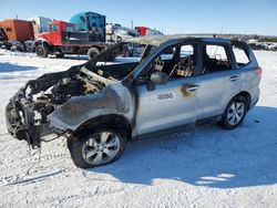 Salvage cars for sale at Bismarck, ND auction: 2014 Subaru Forester 2.5I