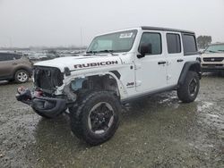 Jeep salvage cars for sale: 2018 Jeep Wrangler Unlimited Rubicon