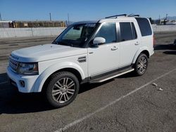 Salvage cars for sale at Van Nuys, CA auction: 2016 Land Rover LR4 HSE Luxury